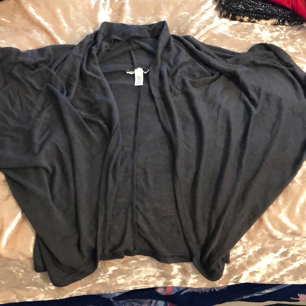 Charcoal cardigan